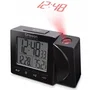 RELOJ DESPERTADOR OREGON RM-512-P - PROYECTA LA HORA - TEMPERATURA INTERIOR - ALARMA DUAL - ALIMENTACIÓN USB/2*AAA