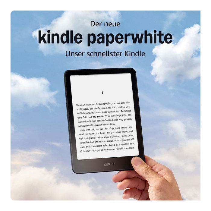 AMAZON Kindle Paperwhite (2024) - 7" (17.8 cm) - 16 GB - Negro - Nuevo con Ofertas Especiales