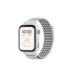 Savefamily Savewatch Plus 2 Reloj Inteligente Infantil con Pantalla AMOLED y Correa Tela Zigzag