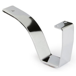 Q&Q Pata Metálica Modelo Visto H100 Acabado Cromo 100 mm Metal