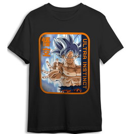 TOEI ANIMATION Camiseta Dragon Ball Super Goku Ultra Instinct Manga Anime Adulto Talla M