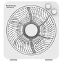 Taurus Tropicano 3V Ventilador de Suelo 35W 5 Aspas 3 Velocidades Temporizador 60 Min Blanco