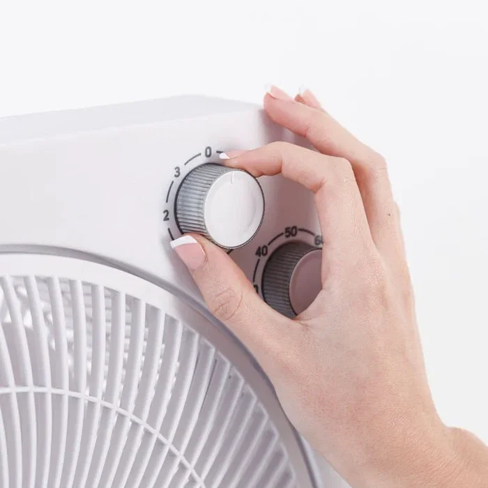 Taurus Tropicano 3V Ventilador de Suelo 35W 5 Aspas 3 Velocidades Temporizador 60 Min Blanco