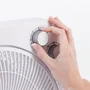 Taurus Tropicano 3V Ventilador de Suelo 35W 5 Aspas 3 Velocidades Temporizador 60 Min Blanco