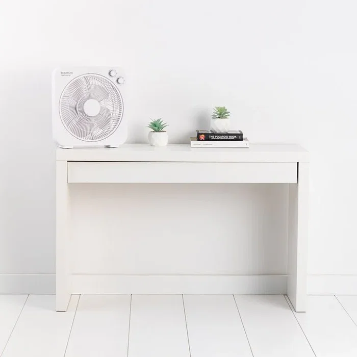 Taurus Tropicano 3V Ventilador de Suelo 35W 5 Aspas 3 Velocidades Temporizador 60 Min Blanco