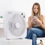Taurus Tropicano 3V Ventilador de Suelo 35W 5 Aspas 3 Velocidades Temporizador 60 Min Blanco