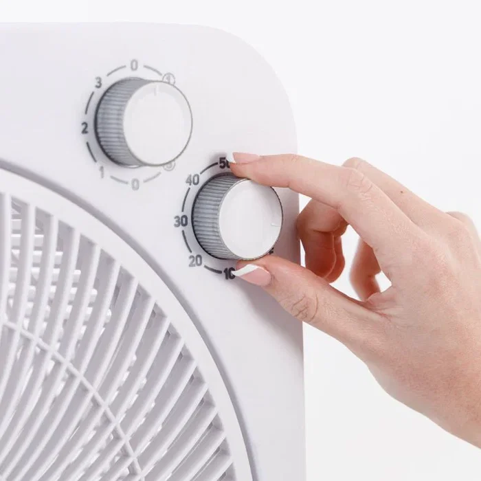 Taurus Tropicano 3V Ventilador de Suelo 35W 5 Aspas 3 Velocidades Temporizador 60 Min Blanco
