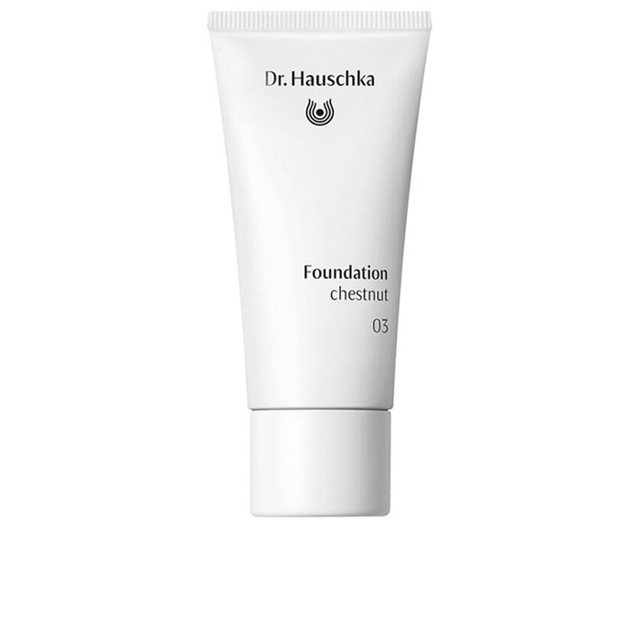 Dr. Hauschka Base de Maquillaje #chestnut-03 - Fluido de Cobertura Ligera Homogénea, Hipoalergénico, 30 ml Dr. Hauschka Base de Maquillaje #chestnut-03 - Fluido de Cobertura Ligera Homogénea, Hipoalergénico, 30 ml
