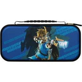 PDP Funda protectora con diseño luminoso y soporte integrado para Nintendo Switch