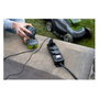 Brennenstuhl Distribuidor de potencia 3 salidas con cable de 2 m H07RN-F3G1.5, Negro