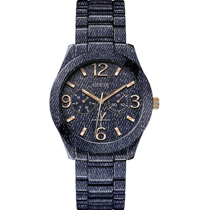 Guess W0288L1 con correa y esfera azul Guess W0288L1 con correa y esfera azul