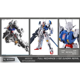 BANDAI HOBBY Maqueta Gundam Aerial Full Mechanics 1/100 Mobile Suit Gundam