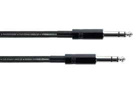 Cordial Cable de Audio con Conector Estéreo de 3 m