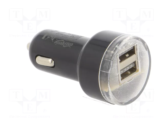 GEMBIRD EnerGenie Alimentador USB con 2 puertos USB-A GEMBIRD EnerGenie Alimentador USB con 2 puertos USB-A