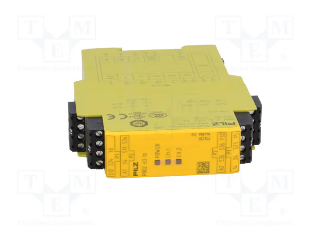 PILZ PNOZ e3.1p Módulo de automatización: relé de seguridad 24VDC PILZ PNOZ e3.1p Módulo de automatización: relé de seguridad 24VDC