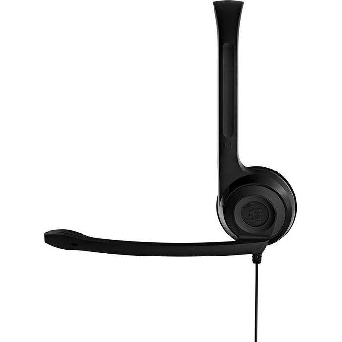 Sennheiser EPOS PC 5 CHAT - Auriculares Diadema con Micrófono Cancelación Ruido, Conexión 3.5mm, Plug & Play, Color Negro, Ref 1000445
