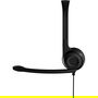 Sennheiser EPOS PC 5 CHAT - Auriculares Diadema con Micrófono Cancelación Ruido, Conexión 3.5mm, Plug & Play, Color Negro, Ref 1000445