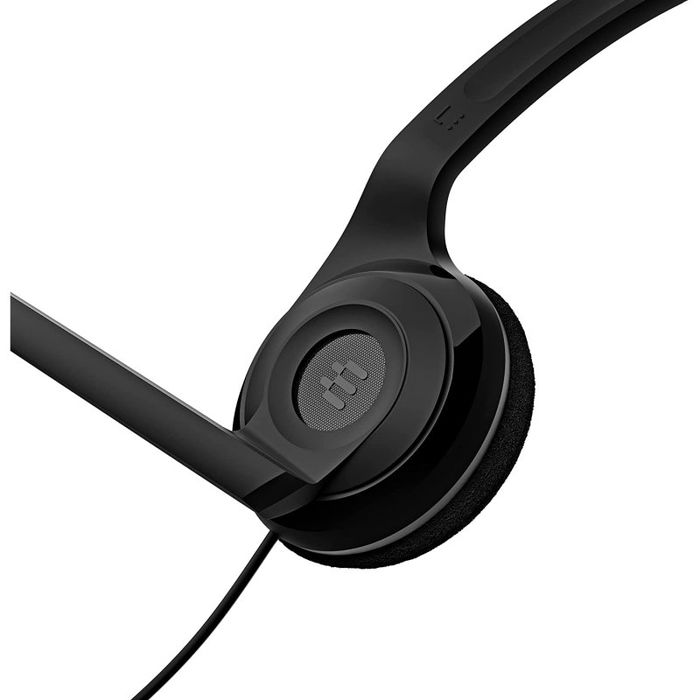 Sennheiser EPOS PC 5 CHAT - Auriculares Diadema con Micrófono Cancelación Ruido, Conexión 3.5mm, Plug & Play, Color Negro, Ref 1000445