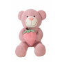 Creaciones Llopis Oso Fresi 75 cm Blanco, Marrón, Rosa