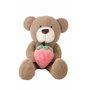 Creaciones Llopis Oso Fresi 75 cm Blanco, Marrón, Rosa