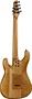 Eko Guitarra Eléctrica Aire 601 Lignum - Natural Eko Cuerpo de Aliso Mástil Arce Tostado Pastillas Humbucker Tremolo Brillante 6 Cuerdas