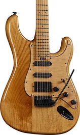 Eko Guitarra Eléctrica Aire 601 Lignum - Natural Eko Cuerpo de Aliso Mástil Arce Tostado Pastillas Humbucker Tremolo Brillante 6 Cuerdas
