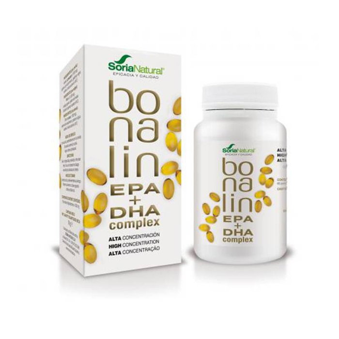 SORIA NATURAL Bonalin EPA 500mg + DHA 250mg con Vitamina E, 30 perlas