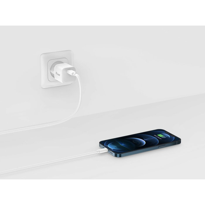Equip Cargador de Pared 20W USB-C PD 3.0 Blanco Equip Cargador de Pared 20W USB-C PD 3.0 Blanco