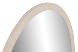 DKD Home Decor Set de 2 Espejos de Pared Símil Madera 65x95 cm