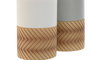 DKD Home Decor Vasos de Resina Surtidos Pack de 2