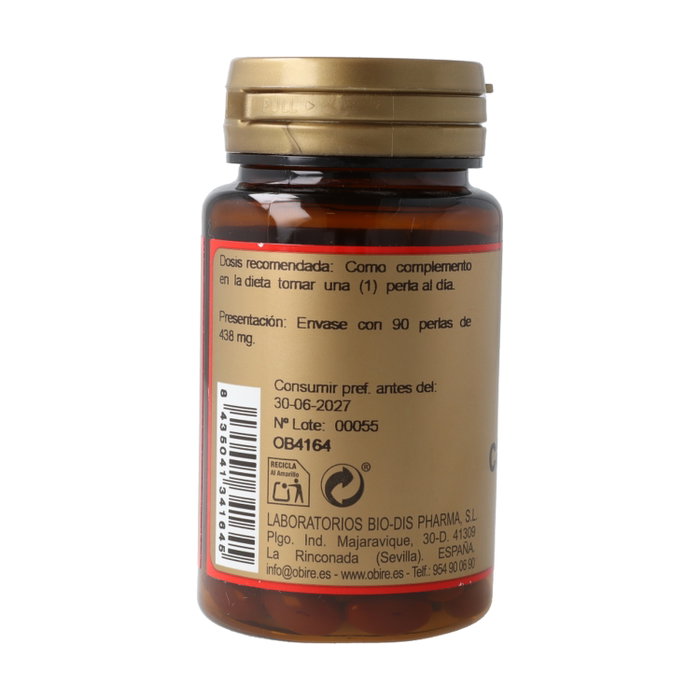 Obire Betacaroteno 90 perlas Obire Betacaroteno 90 perlas
