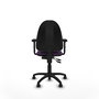 PIQUERAS Y CRESPO Silla de oficina Aýna Morada con Brazos 2D