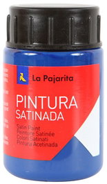 La Pajarita Pintura Témpera Escolar Satinada Azul Marino Bote 35 mL L-36