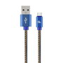 GEMBIRD Cable USB 2.0 de USB A a USB C, 1m, Azul
