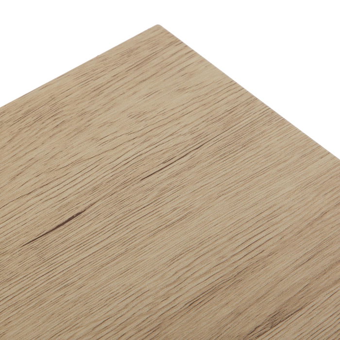 Versa Mesa de Centro Cuadrada Clara 80x80x46 cm Madera