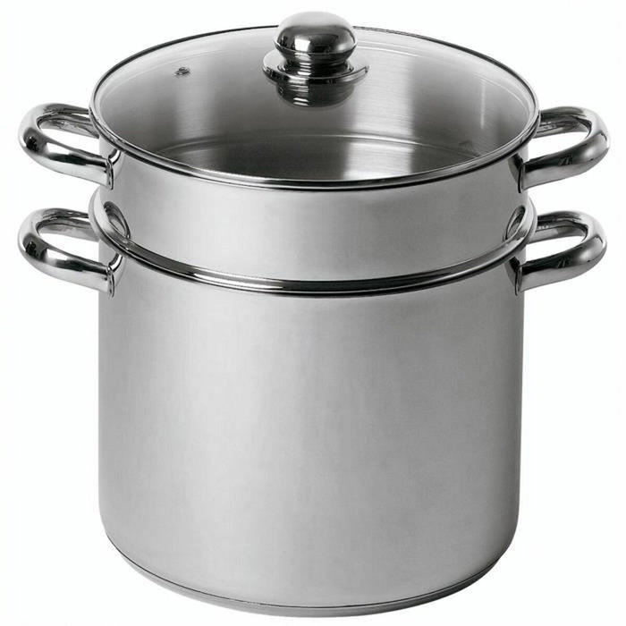 Baumalu Fuente de acero inoxidable para Cuscús de 20 cm Baumalu Fuente de acero inoxidable para Cuscús de 20 cm