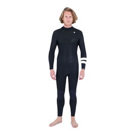 Neopreno Hurley Advant 4/3 mm Back zip Negro