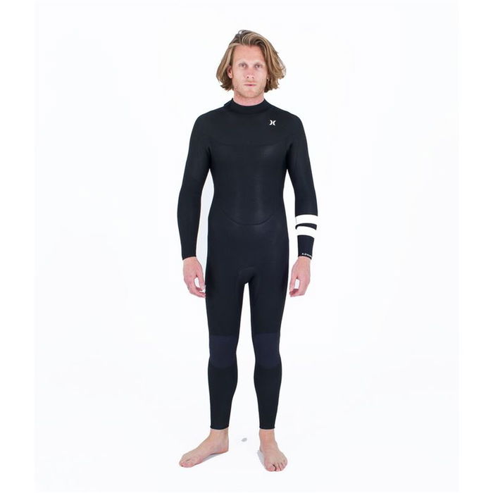 Neopreno Hurley Advant 4/3 mm Back zip Negro