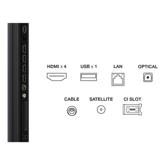 Smart TV TCL 75C7K 75" 4K Ultra HD HDR QD Mini LED