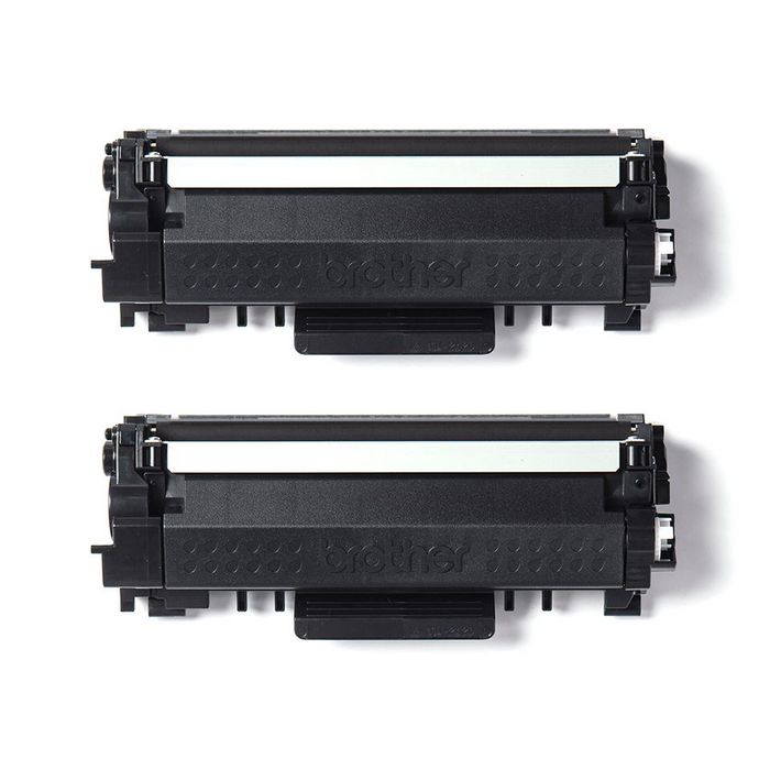 Brother TN2420TWIN Pack Doble de Cartuchos de Tóner Negro de Alto Rendimiento