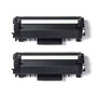 Brother TN2420TWIN Pack Doble de Cartuchos de Tóner Negro de Alto Rendimiento