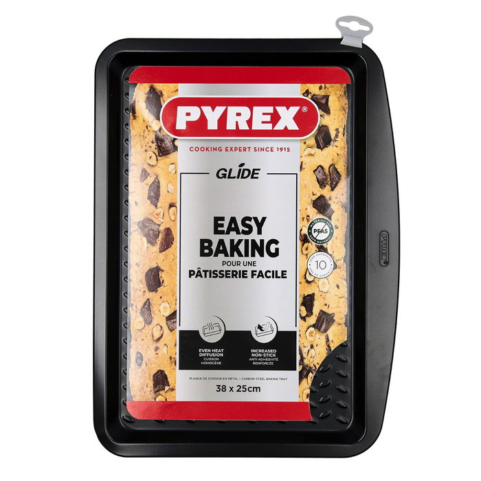 Bandeja Horno Acero Glide Pyrex® 38x25 cm