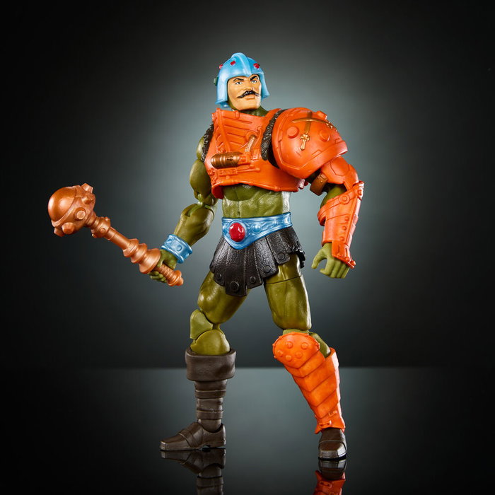 Mattel Figura Man-At-Arms New Eternia Masters of the Universe Articulada 17cm