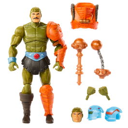 Mattel Figura Man-At-Arms New Eternia Masters of the Universe Articulada 17cm