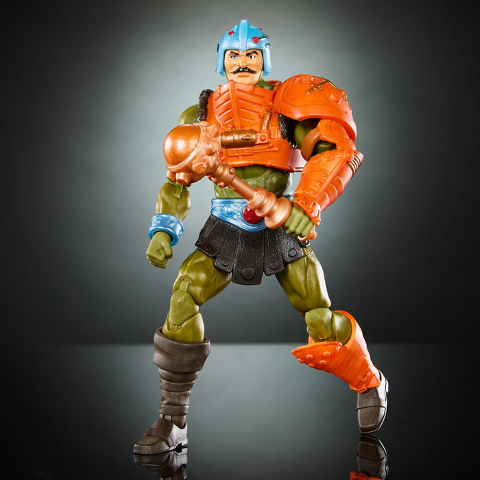 Mattel Figura Man-At-Arms New Eternia Masters of the Universe Articulada 17cm