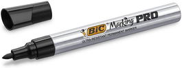 Marcador Permanente Bic Marking Pro Conico Negro (Set de 12)