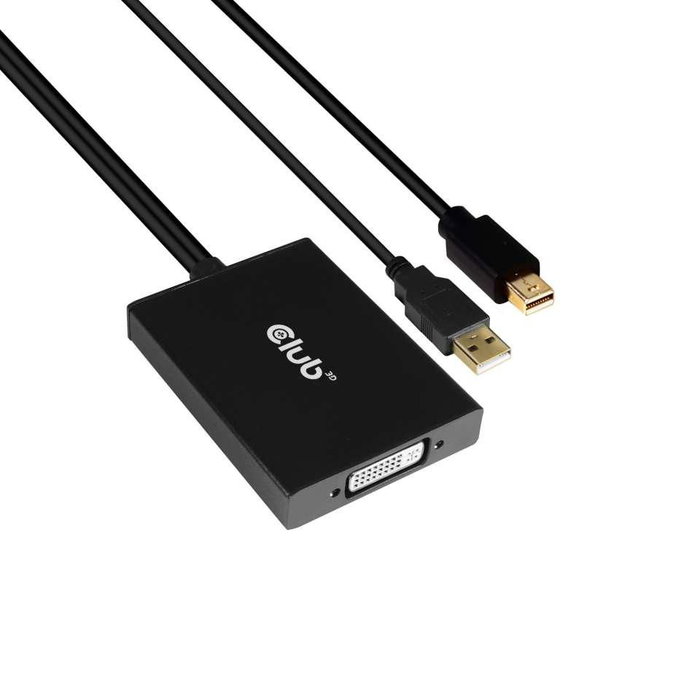 Club 3D Adaptador MiniDisplayport a DVI-D CAC-1130