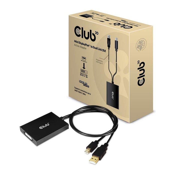 Club 3D Adaptador MiniDisplayport a DVI-D CAC-1130