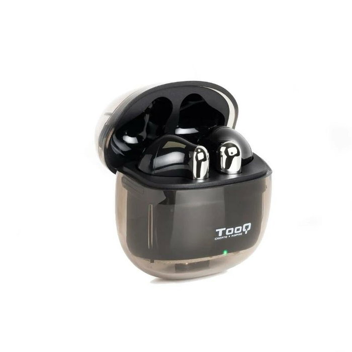 Tooq Onyx TQBWH-0054B Auriculares Inalámbricos con Estuche de Carga - Negro