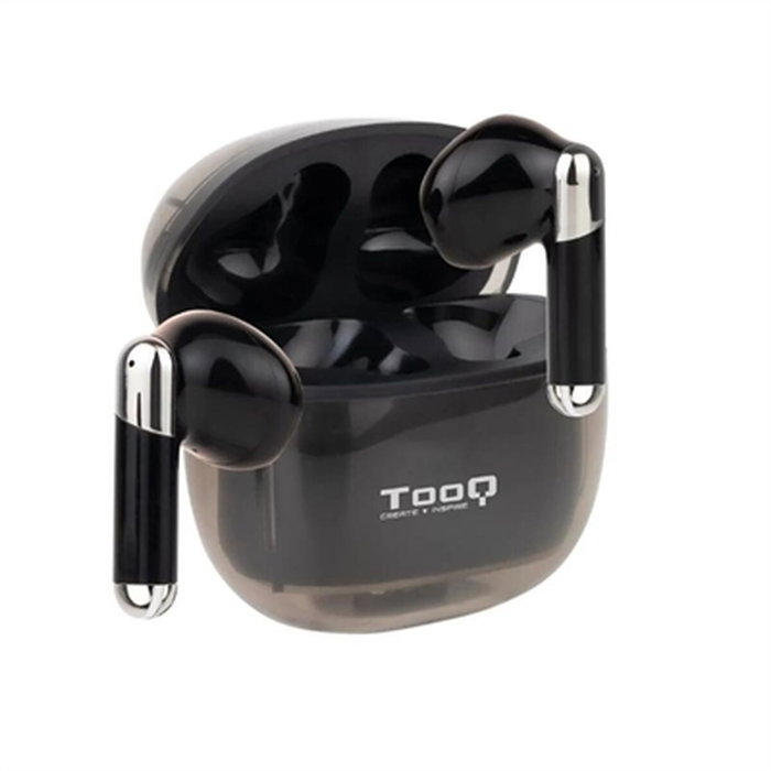 Tooq Onyx TQBWH-0054B Auriculares Inalámbricos con Estuche de Carga - Negro